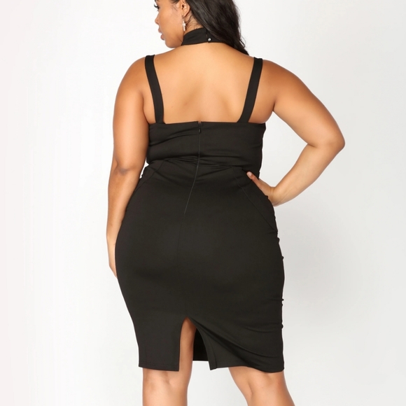 Fashion Nova Evil Queen Black Dress - Picture 2 of 5